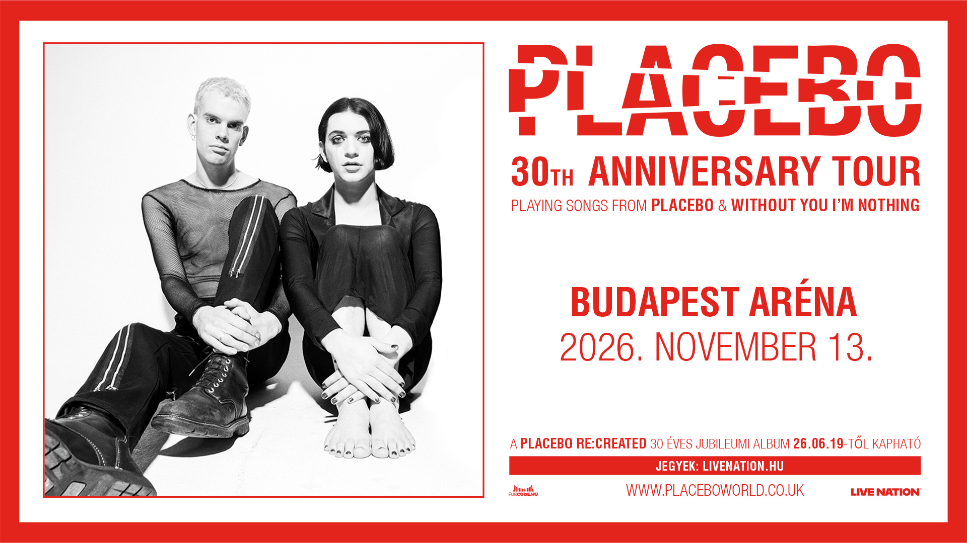 Placebo koncert a Budapest Arénában